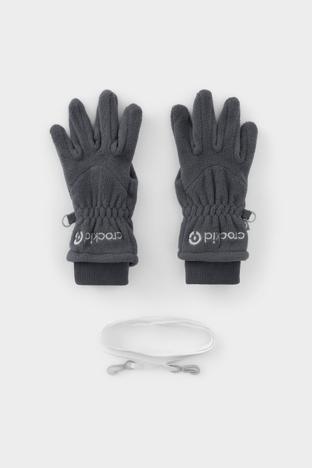 Перчатки для мальчика, артикул: ФЛ 10001/25/53 ГР, цвет: темно-серый