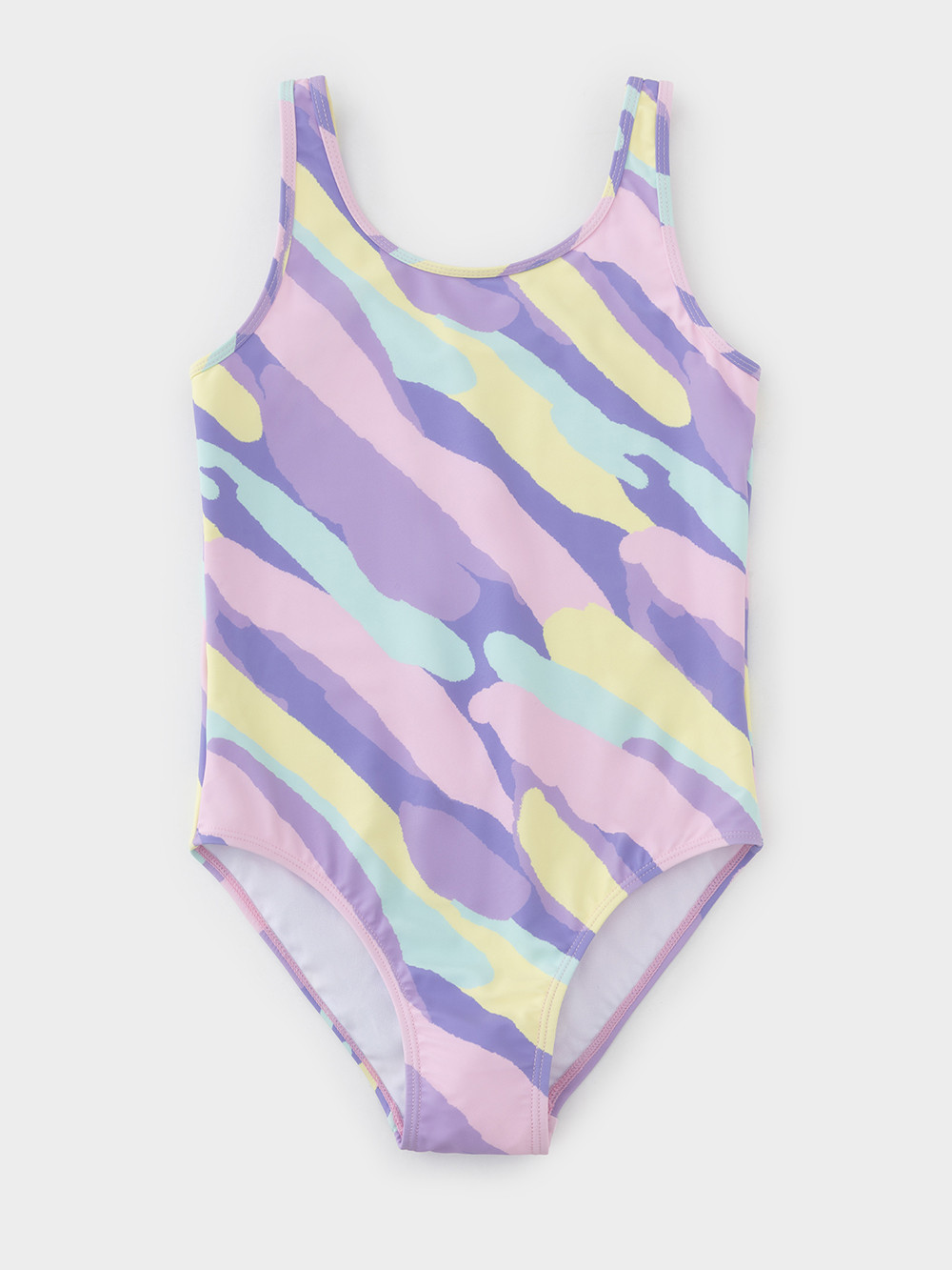 Купальник для девочки, артикул: ТК 16026/1н ФВ, цвет: мульти