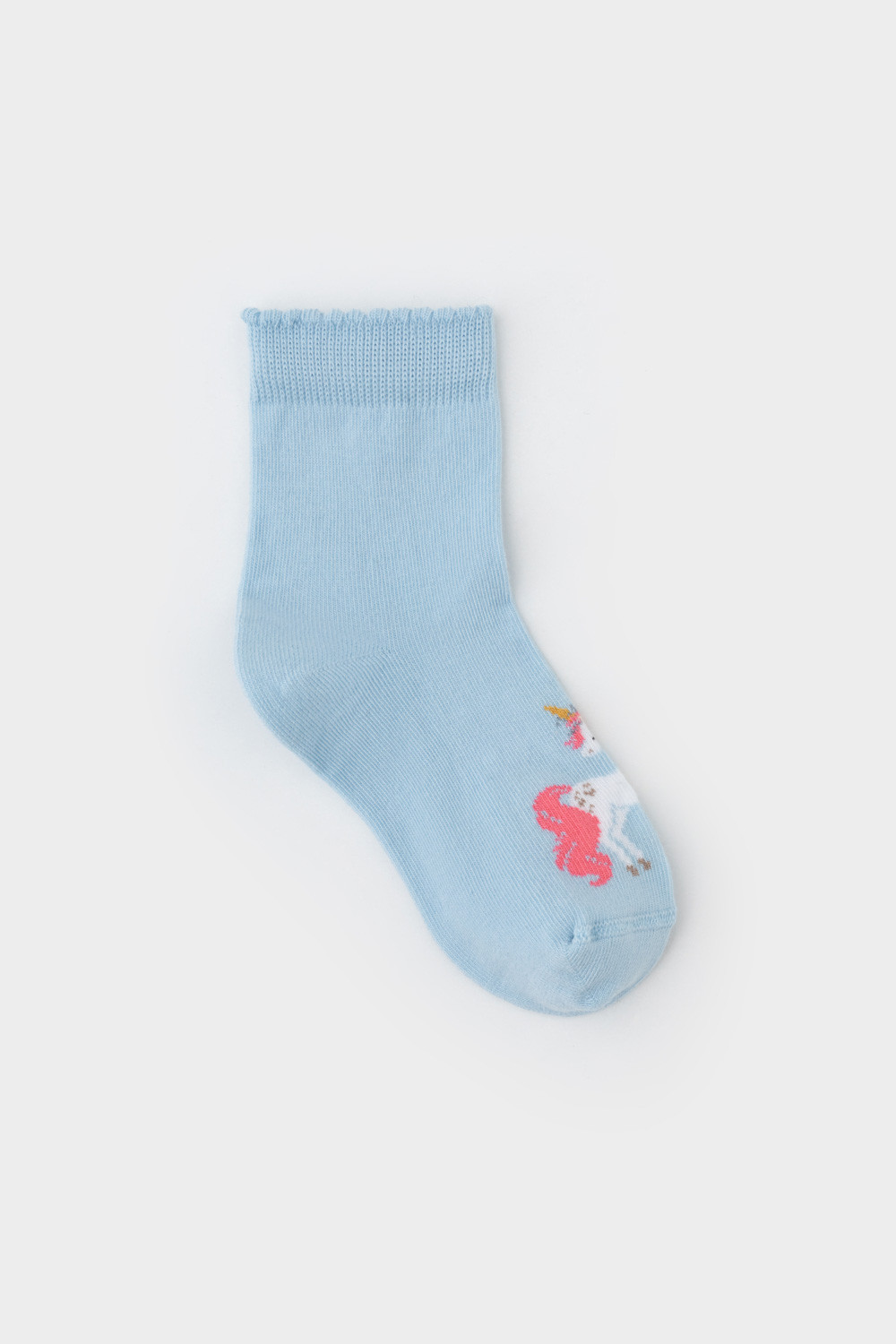 Носки для девочки, артикул: К 9683/4 АТ, цвет: голубой