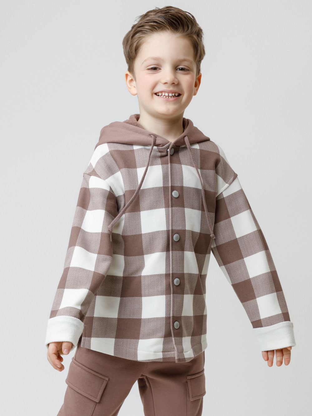 Рубашки для мальчика, артикул: КР 302196, цвет: сахар