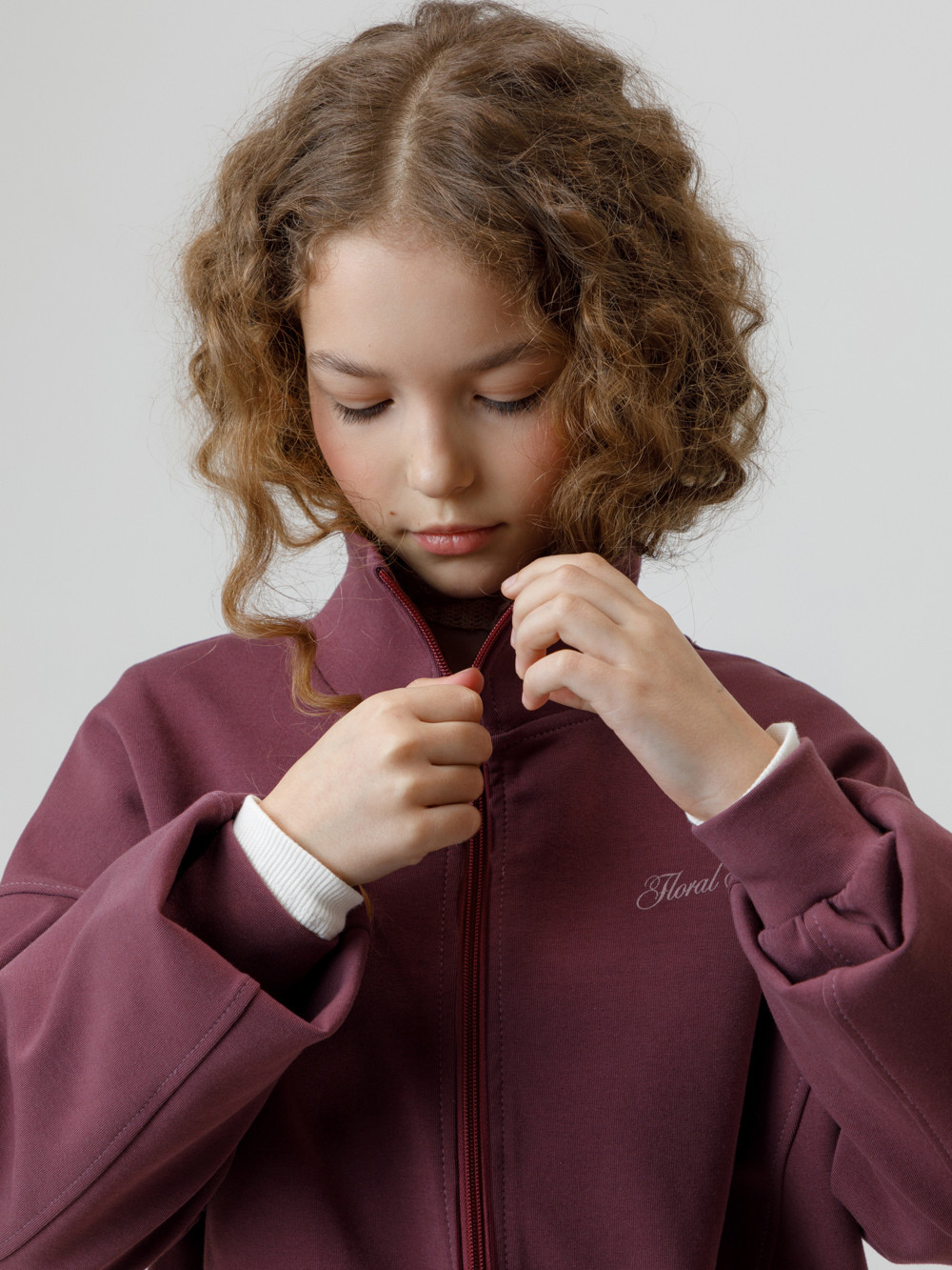 Жакет для девочки, артикул: КР 302885, цвет: бордовый