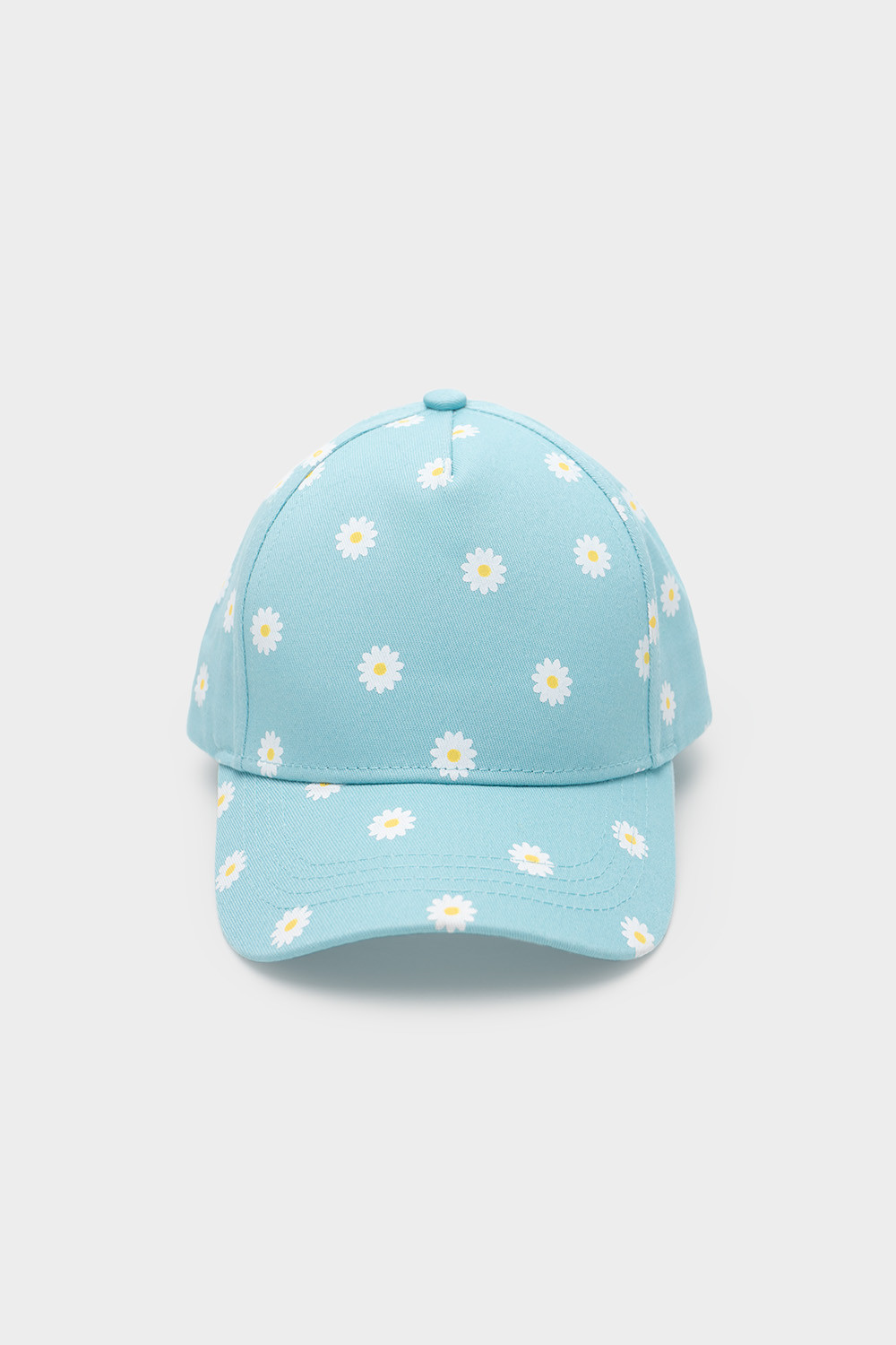 Кепка для девочки, артикул: ТК 80076, цвет: голубой