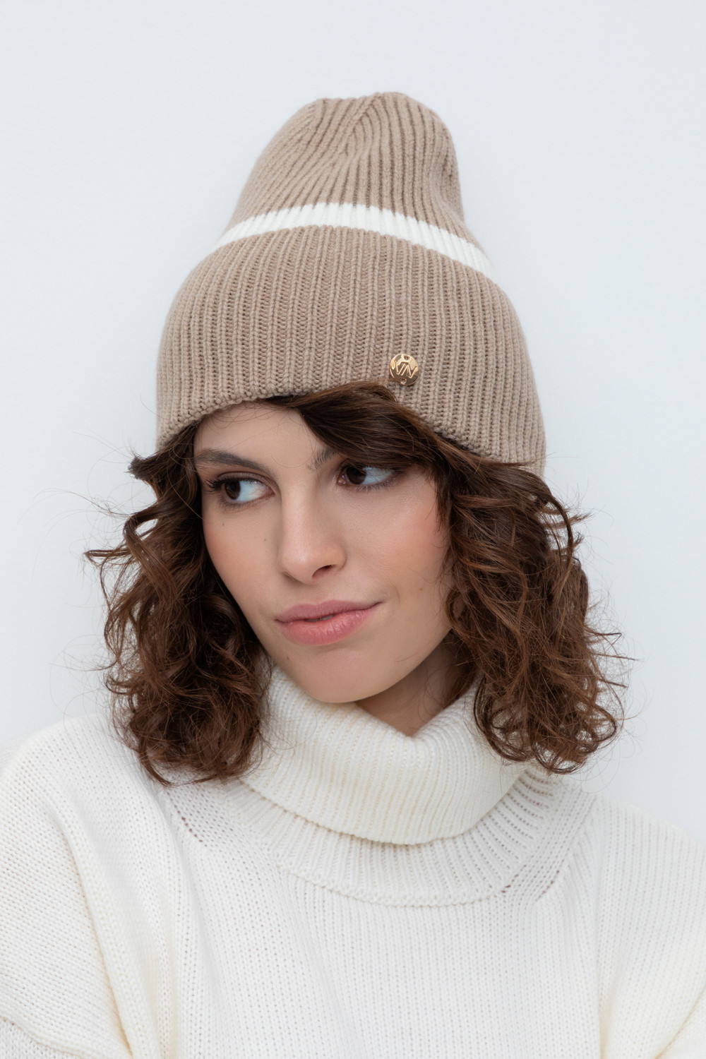 Шапки для мам, артикул: ЕВ 20004/24ш, цвет: бежевый