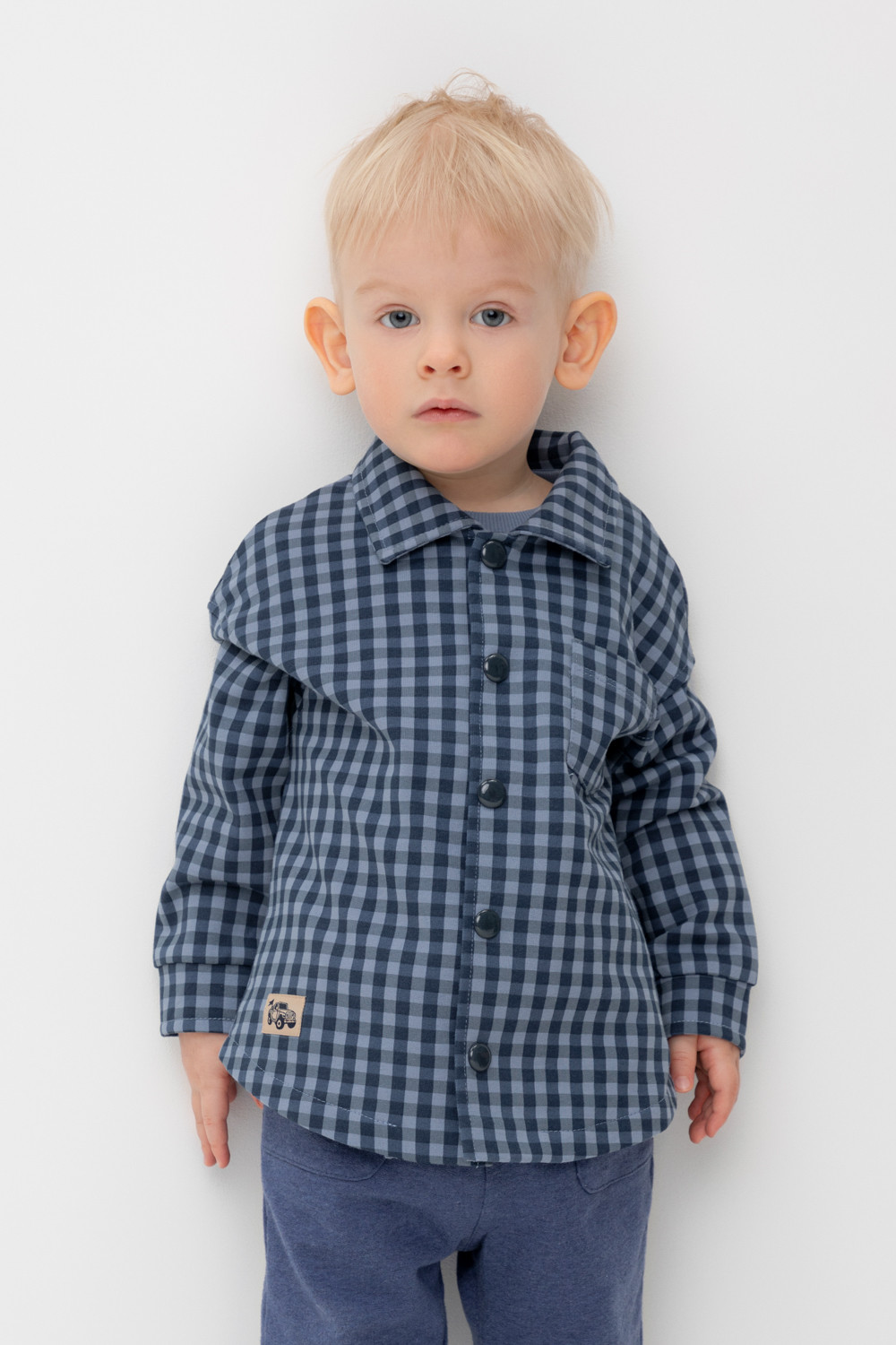 Рубашки для мальчика, артикул: КР 302609, цвет: голубой