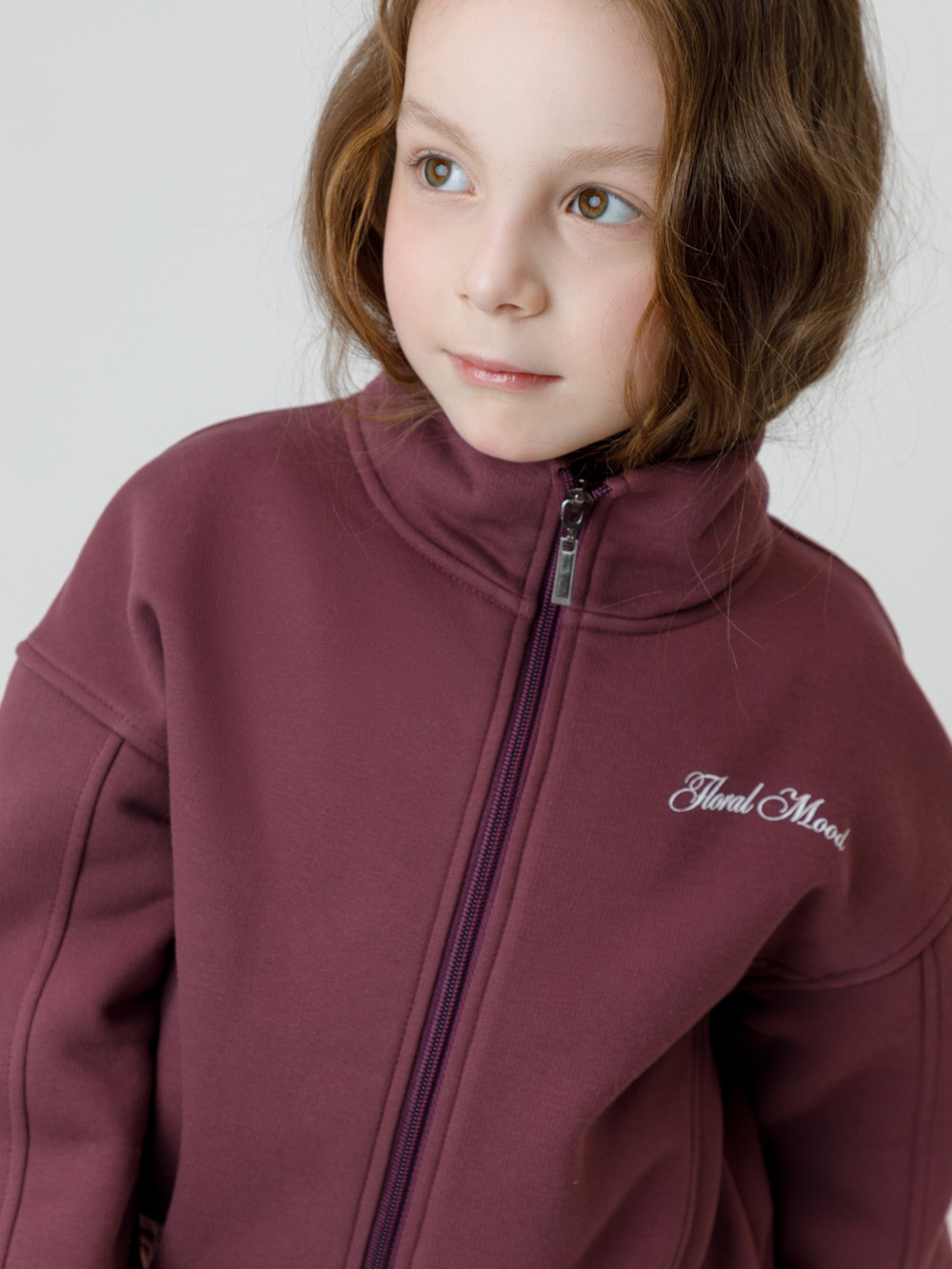 Жакет для девочки, артикул: КР 302884, цвет: бордовый