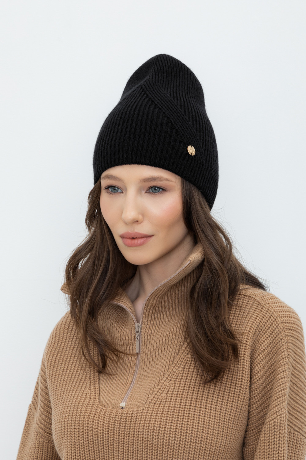 Шапки для мам, артикул: ЕВ 20003/24ш, цвет: черный