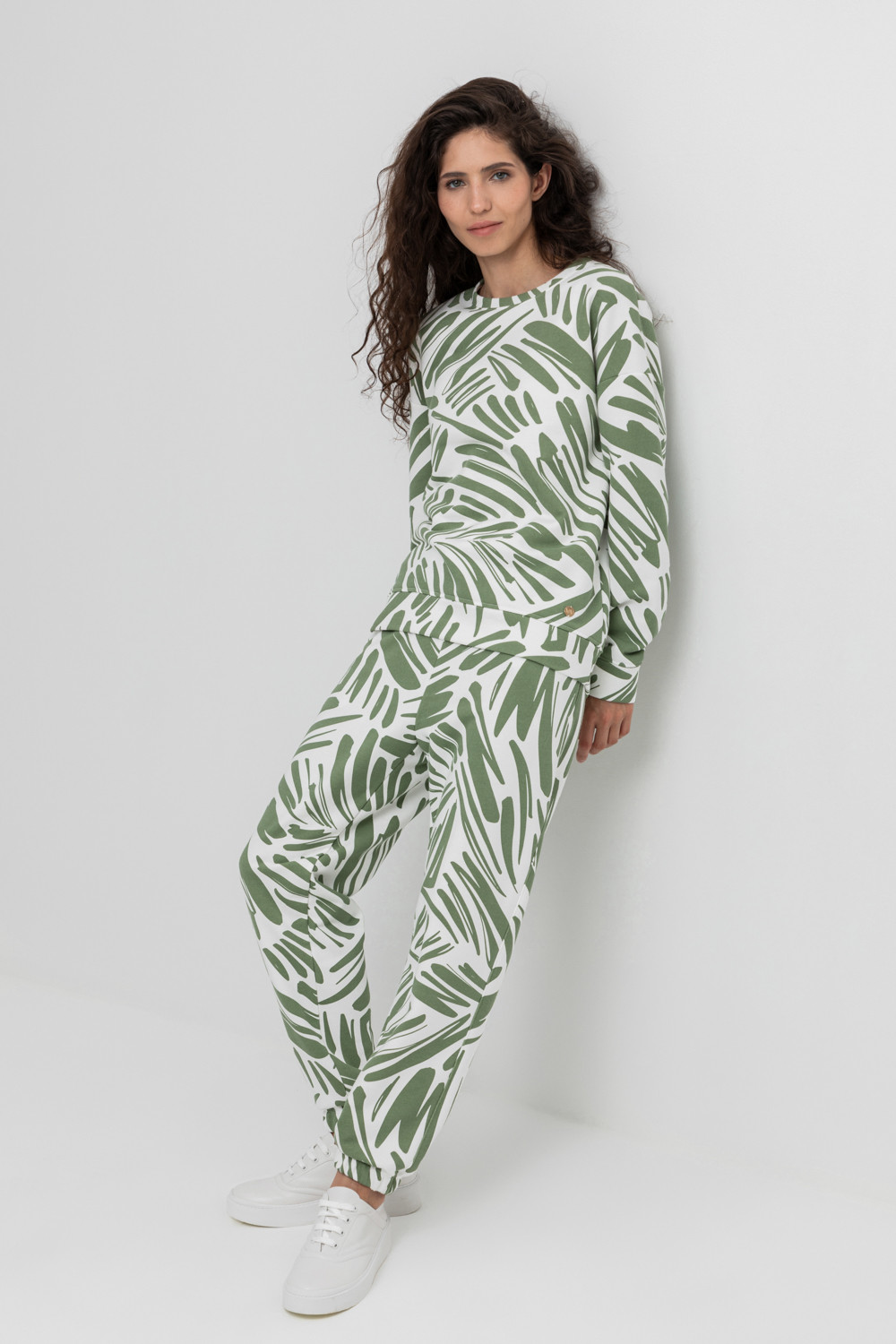 Брюки женские для мам, артикул: ЕВТ 4098, цвет: сахар