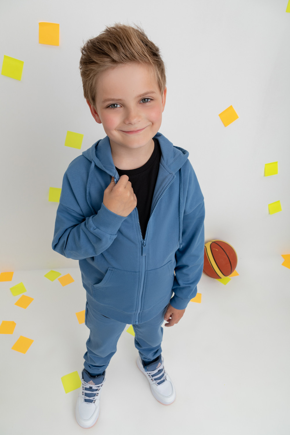 Жакет для мальчика, артикул: К 301992-1, цвет: синий