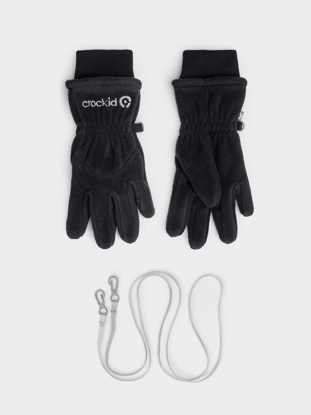 Перчатки для мальчика, артикул: ФЛ 10001/25/55 ГР, цвет: темно-серый