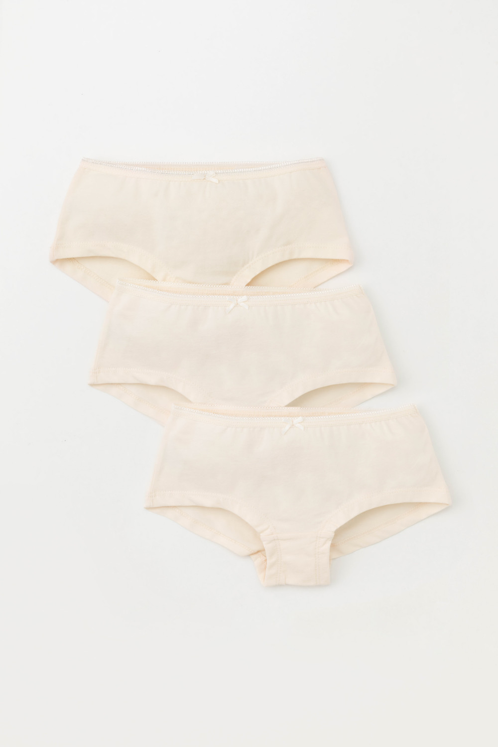 Трусы для девочки, артикул: К 1964-3уп, цвет: бежевый