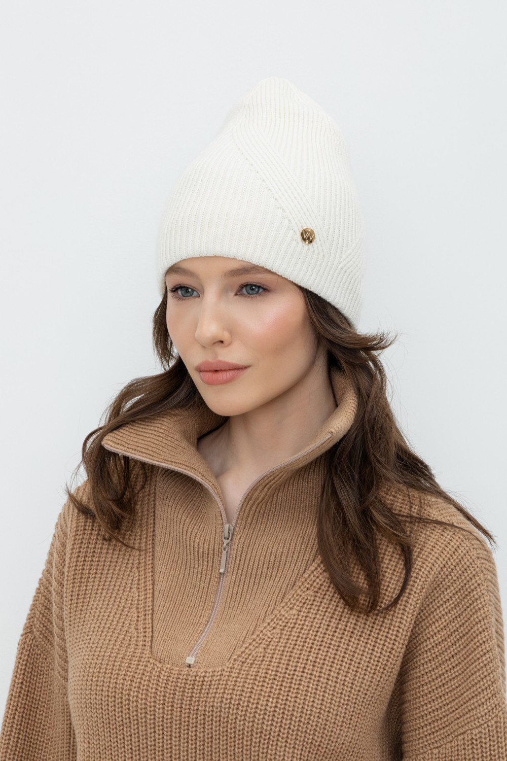 Шапки для мам, артикул: ЕВ 20003/24ш, цвет: бежевый