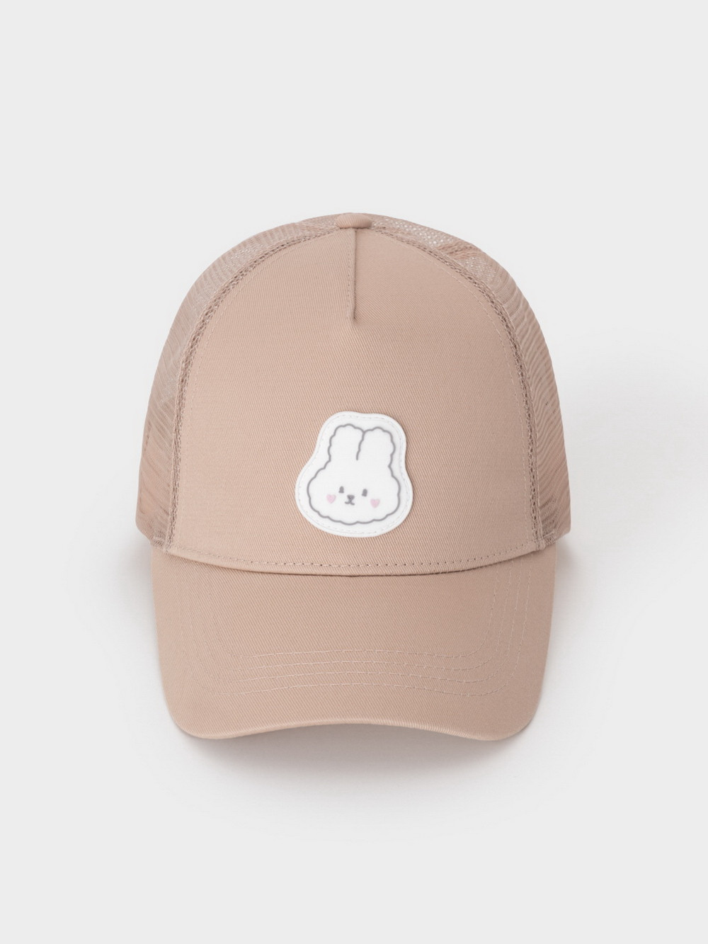 Кепка для девочки, артикул: ТК 80107, цвет: светло-бежевый