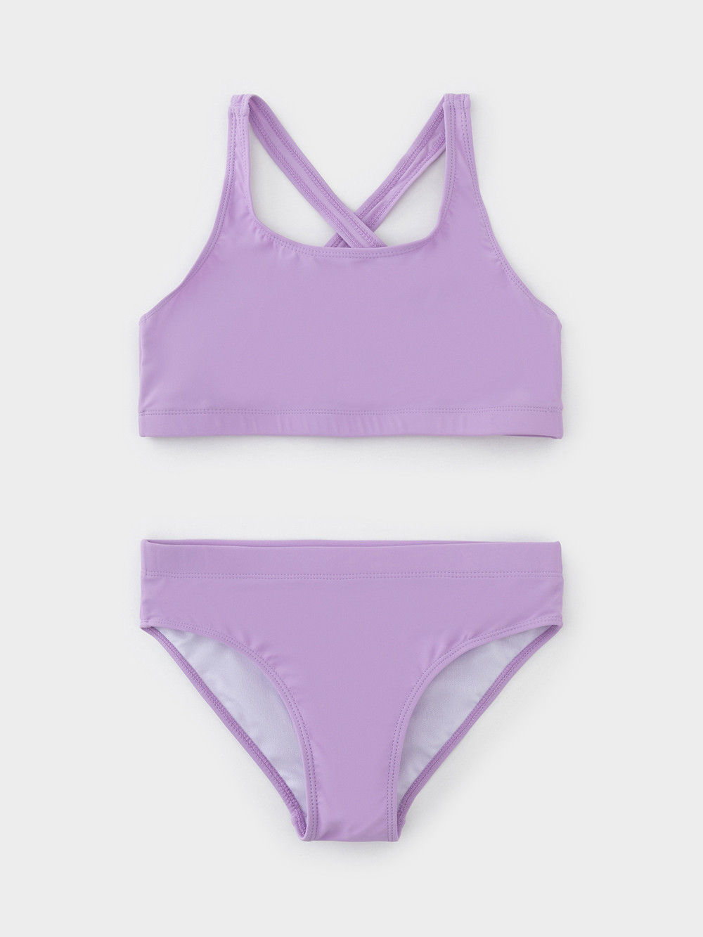 Купальник для девочки, артикул: ТК 17020/1 ФВ, цвет: светло-розовый