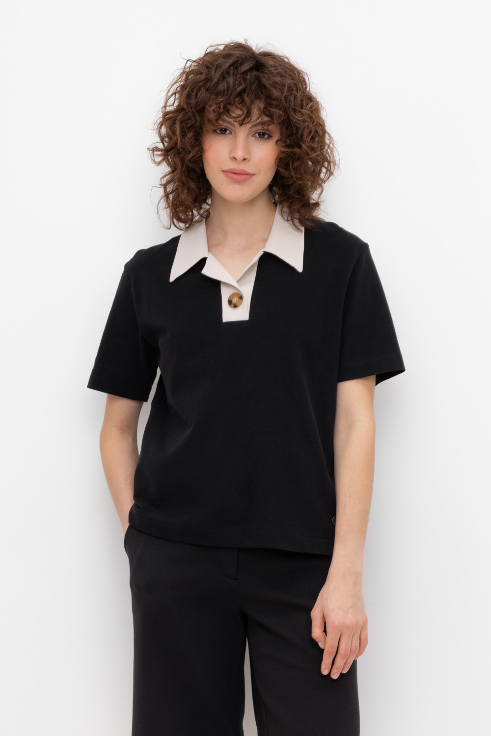 Футболки женские для мам, артикул: ЕВТ 3200, цвет: черный3