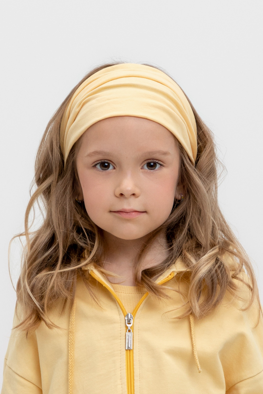 Повязка для девочки, артикул: КР 8011, цвет: желтый