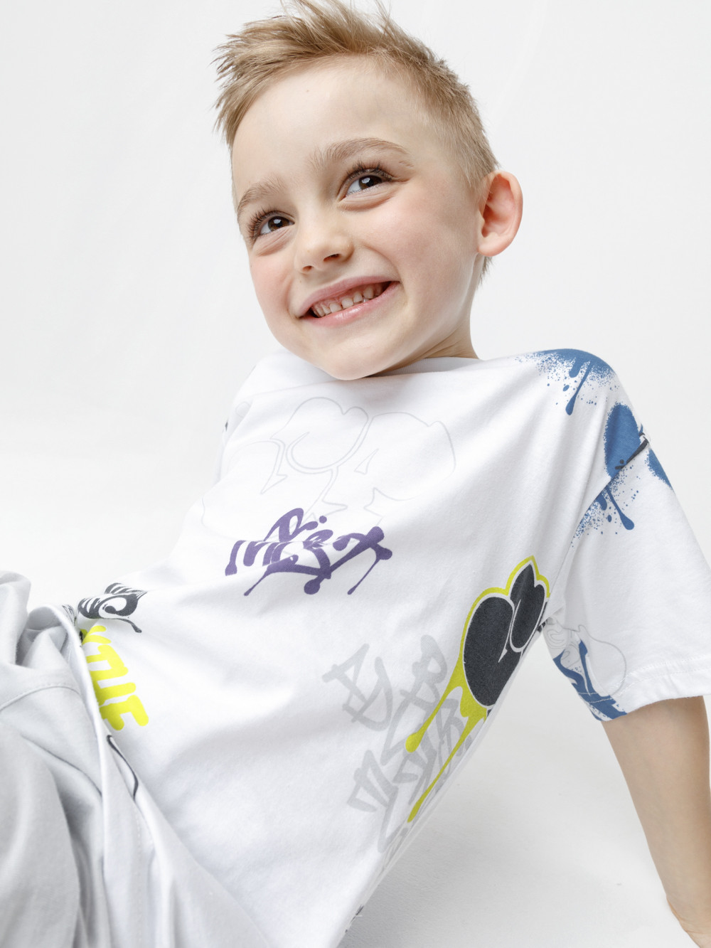 Футболка для мальчика, артикул: КР 302979, цвет: белый