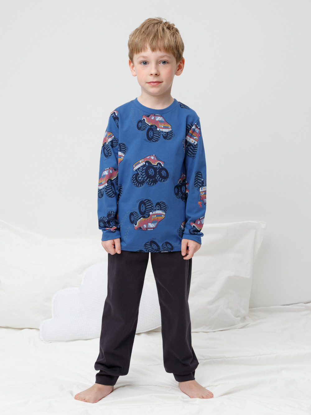 Пижама для мальчика, артикул: К 1638, цвет: синий