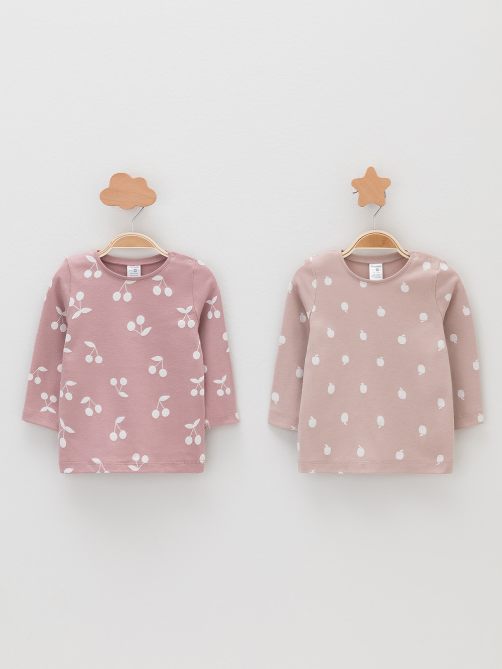 Джемпер для новорожденных, артикул: К 301944-2уп, цвет: розовый