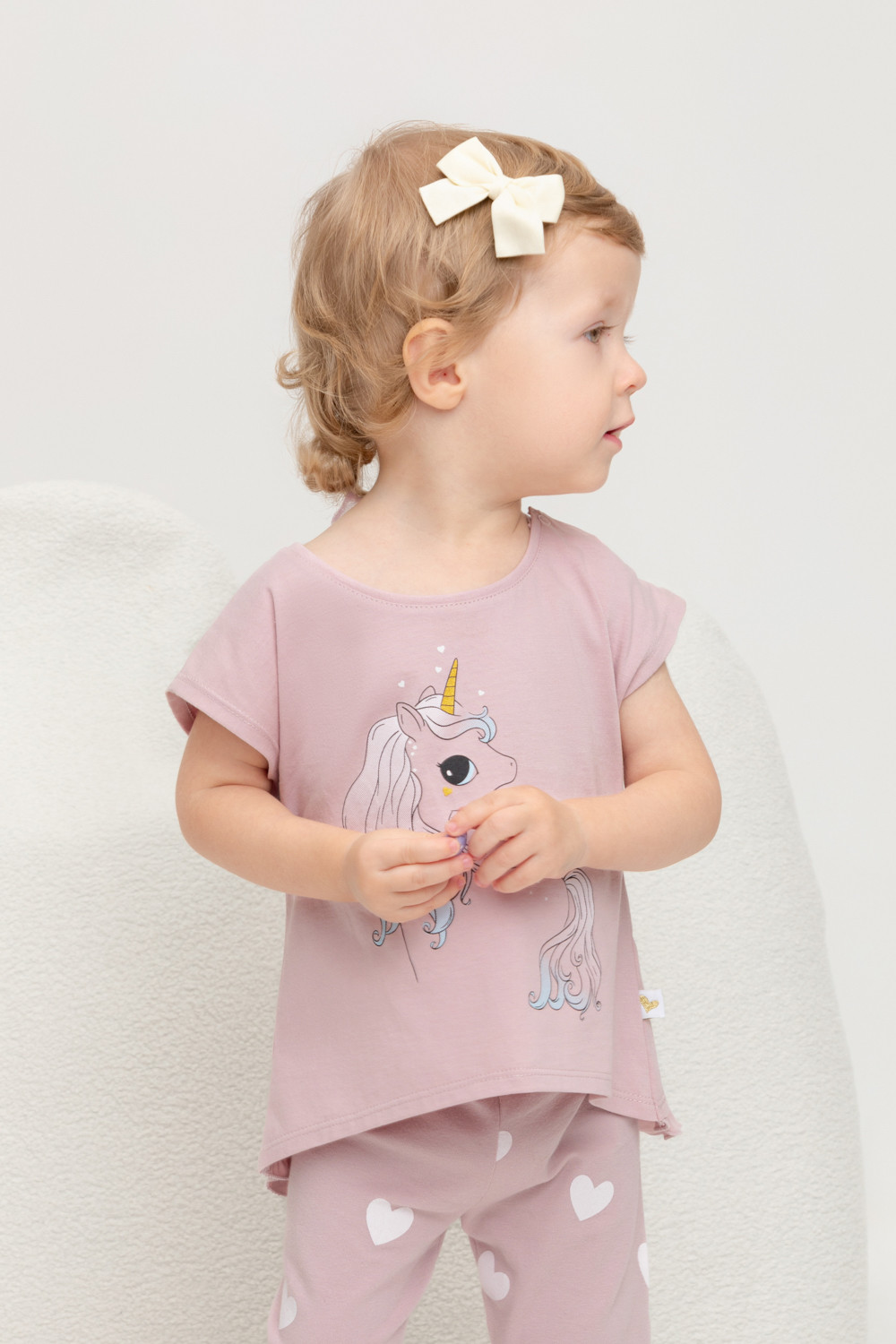 Футболка для девочки, артикул: КР 302319, цвет: розовый