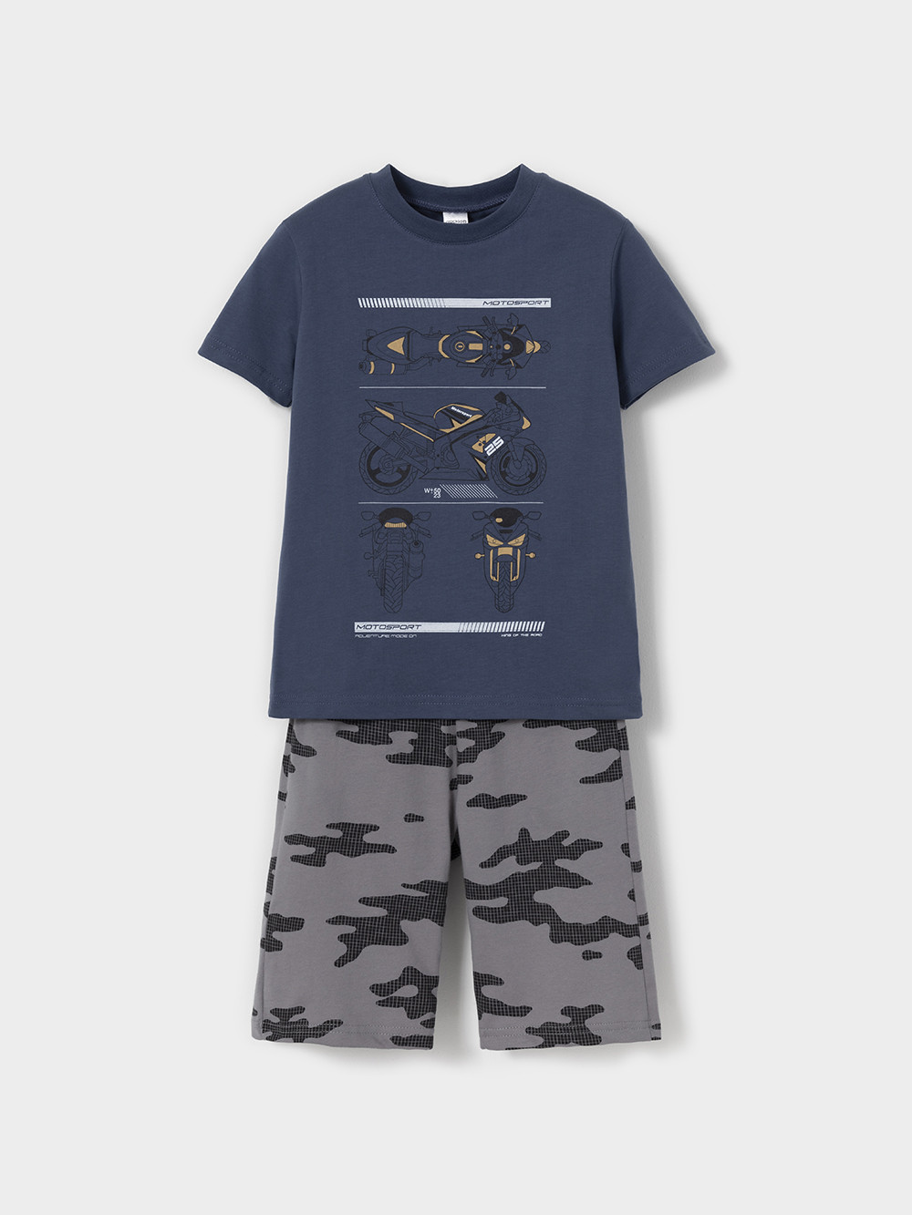 Пижама для мальчика, артикул: К 1528, цвет: синий