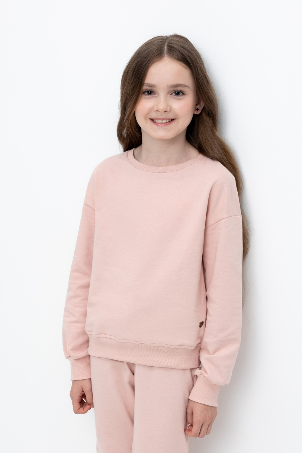 Джемпер для девочки, артикул: К 302119-1, цвет: розовый