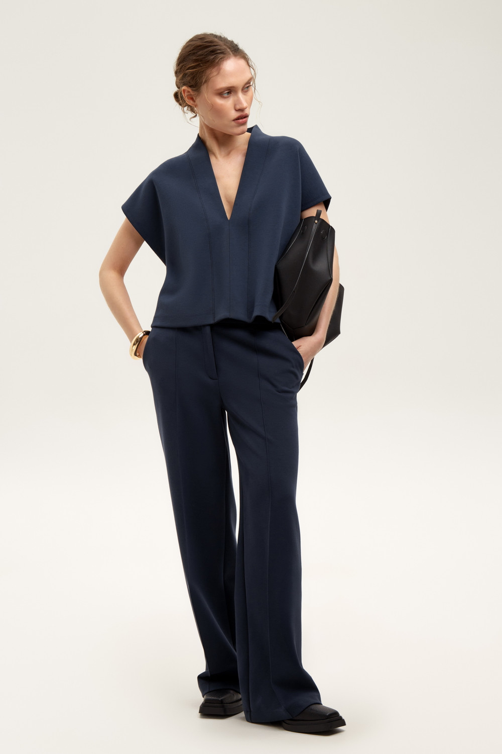 Жилеты женские для мам, артикул: ЕВТ 3295, цвет: синий