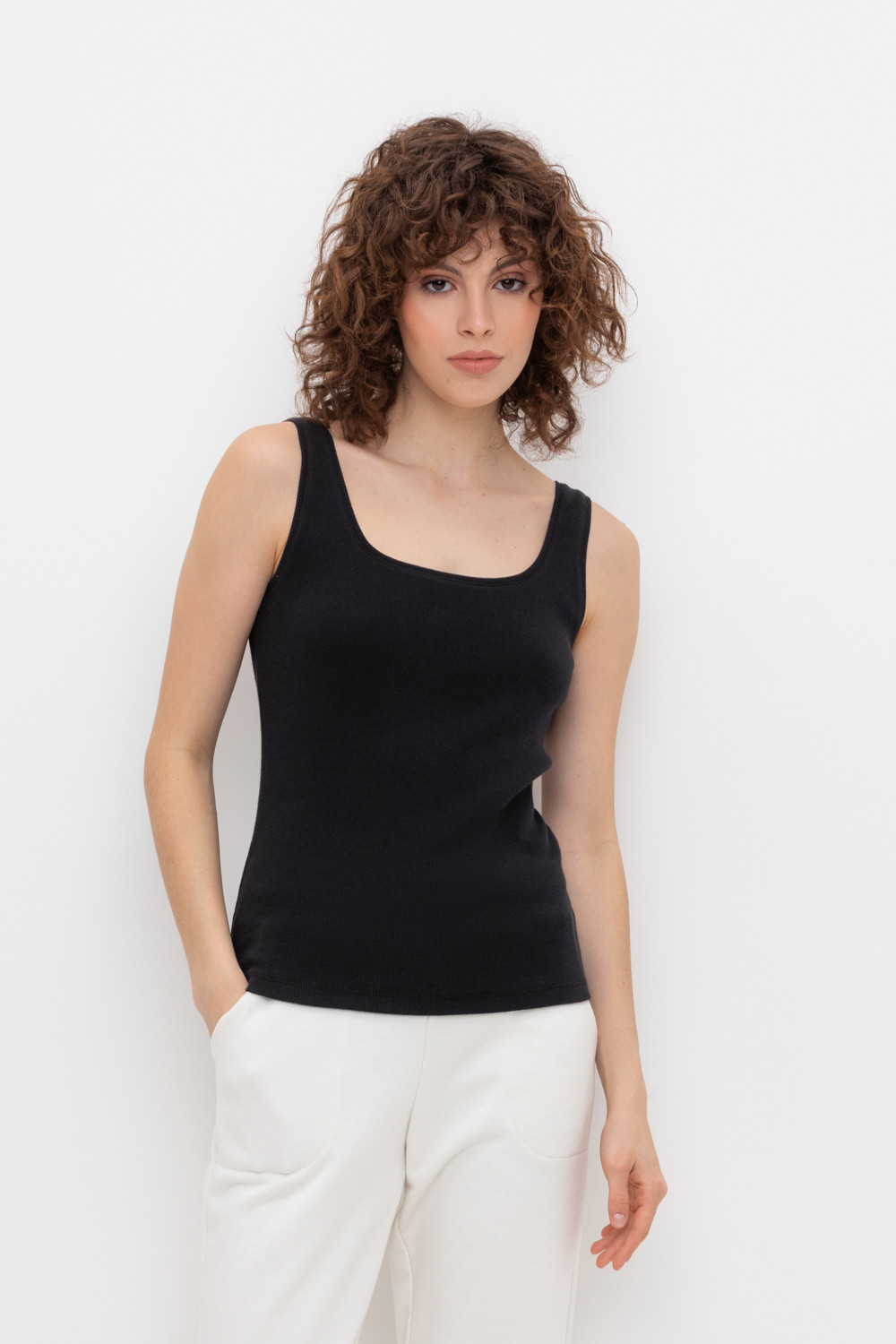 Майки женские для мам, артикул: ЕВТ 3060/24, цвет: черный