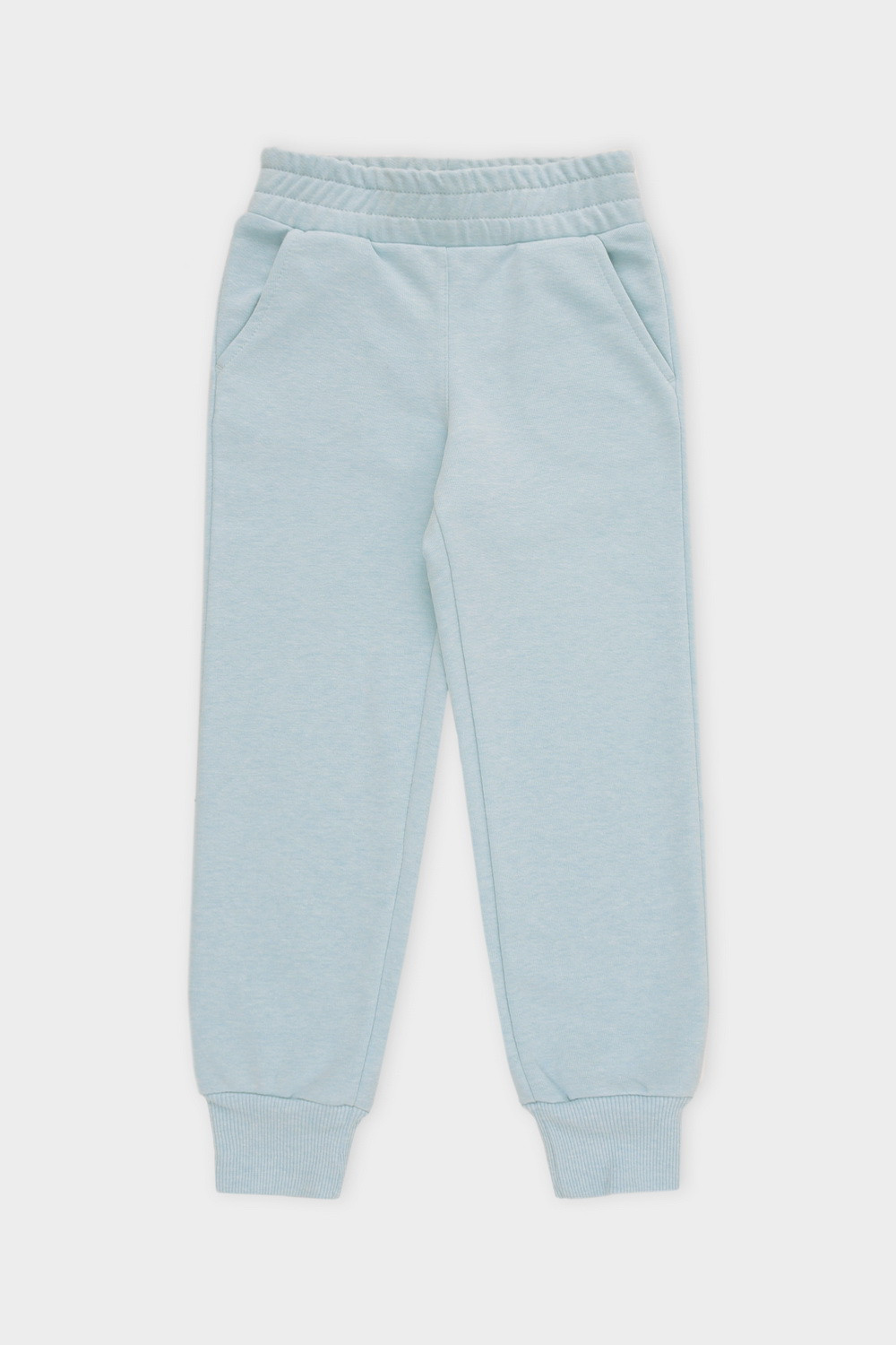 Брюки для девочки, артикул: К 400629, цвет: голубой