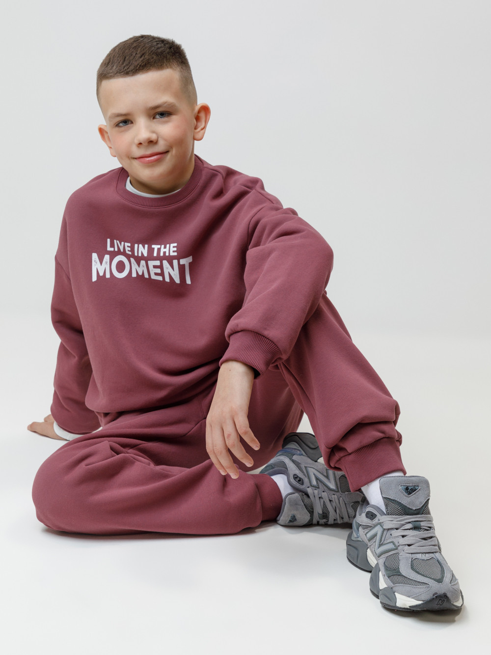 Брюки для мальчика, артикул: КР 400837, цвет: коричневый