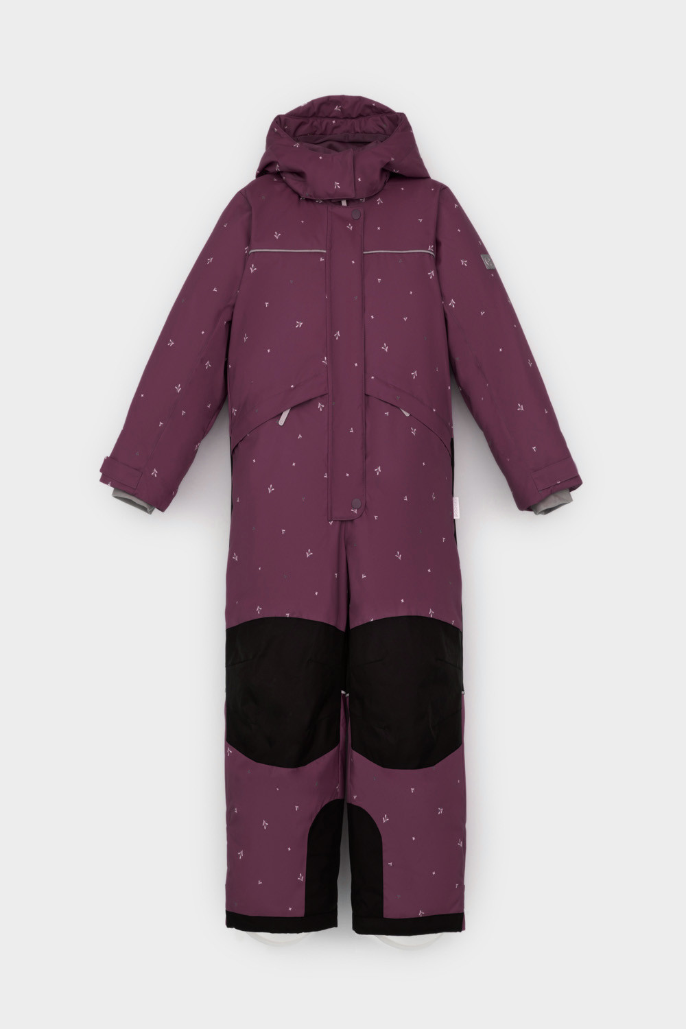 Комбинезоны утепленные для девочки, артикул: ВК 60123/н/2 ГР (122-158), цвет: фиолетовый