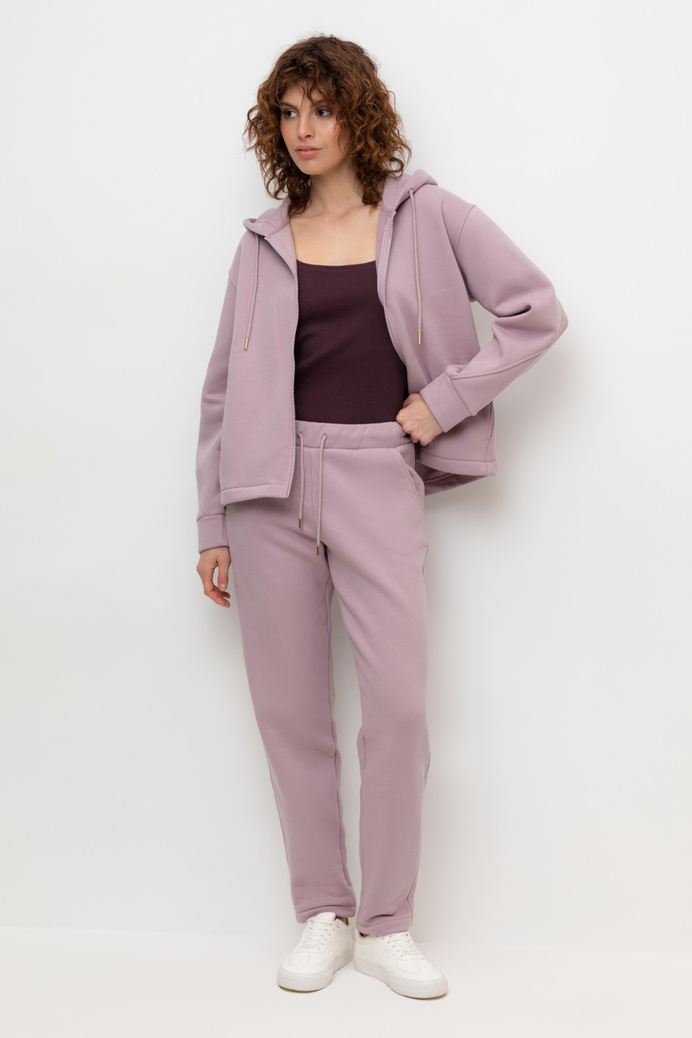 Брюки женские для мам, артикул: ЕВТ 4043/24, цвет: розовый