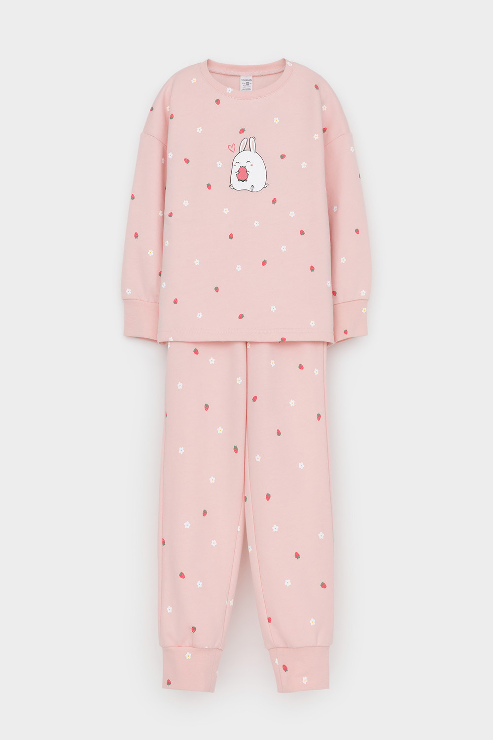 Пижама для девочки, артикул: К 1581, цвет: розовый