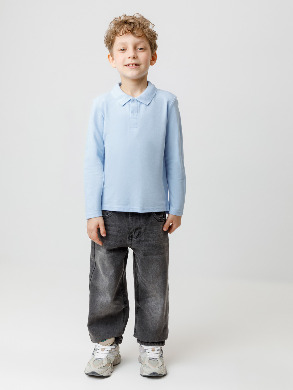 Джемпер для мальчика, артикул: К 302109, цвет: голубой