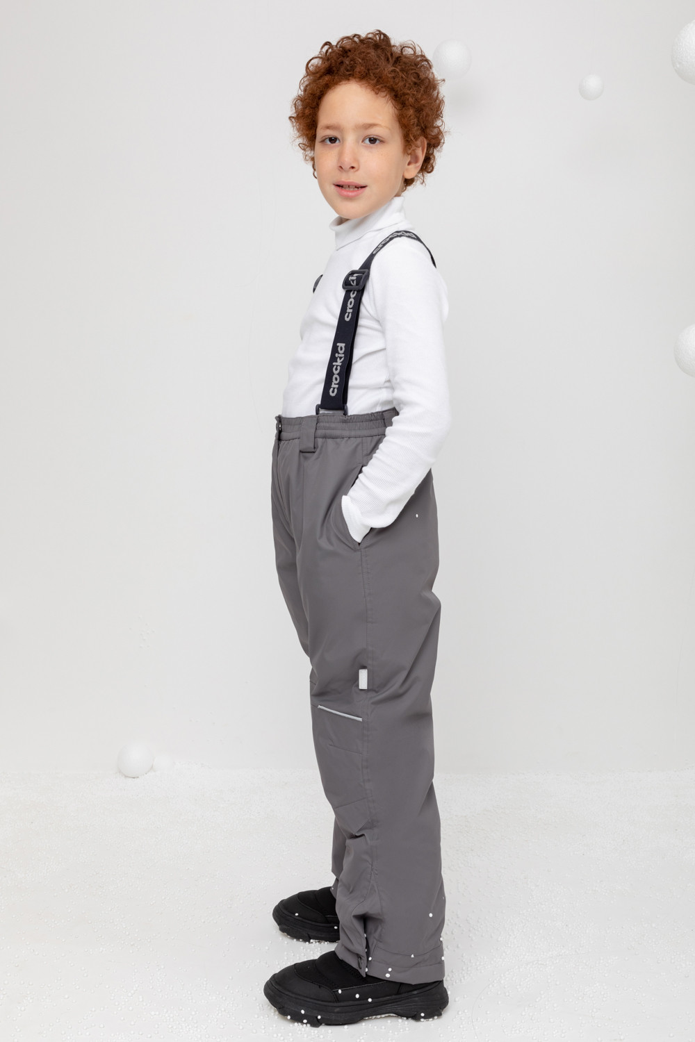 Брюки утепленные, артикул: ВК 40006/24/2 ГР, цвет: темно-серый