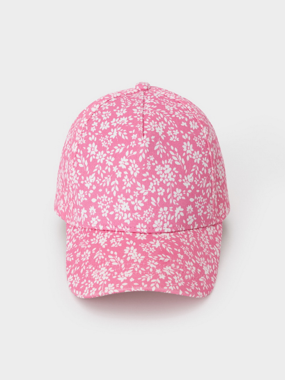 Кепка для девочки, артикул: ТК 80076, цвет: ярко-розовый