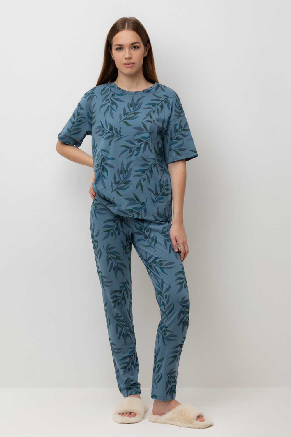 Комплекты для дома для мам, артикул: Е 20103/24, цвет: голубой