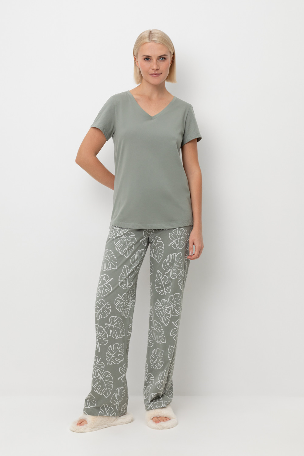 Комплекты для дома для мам, артикул: Е 20075/24, цвет: зеленый