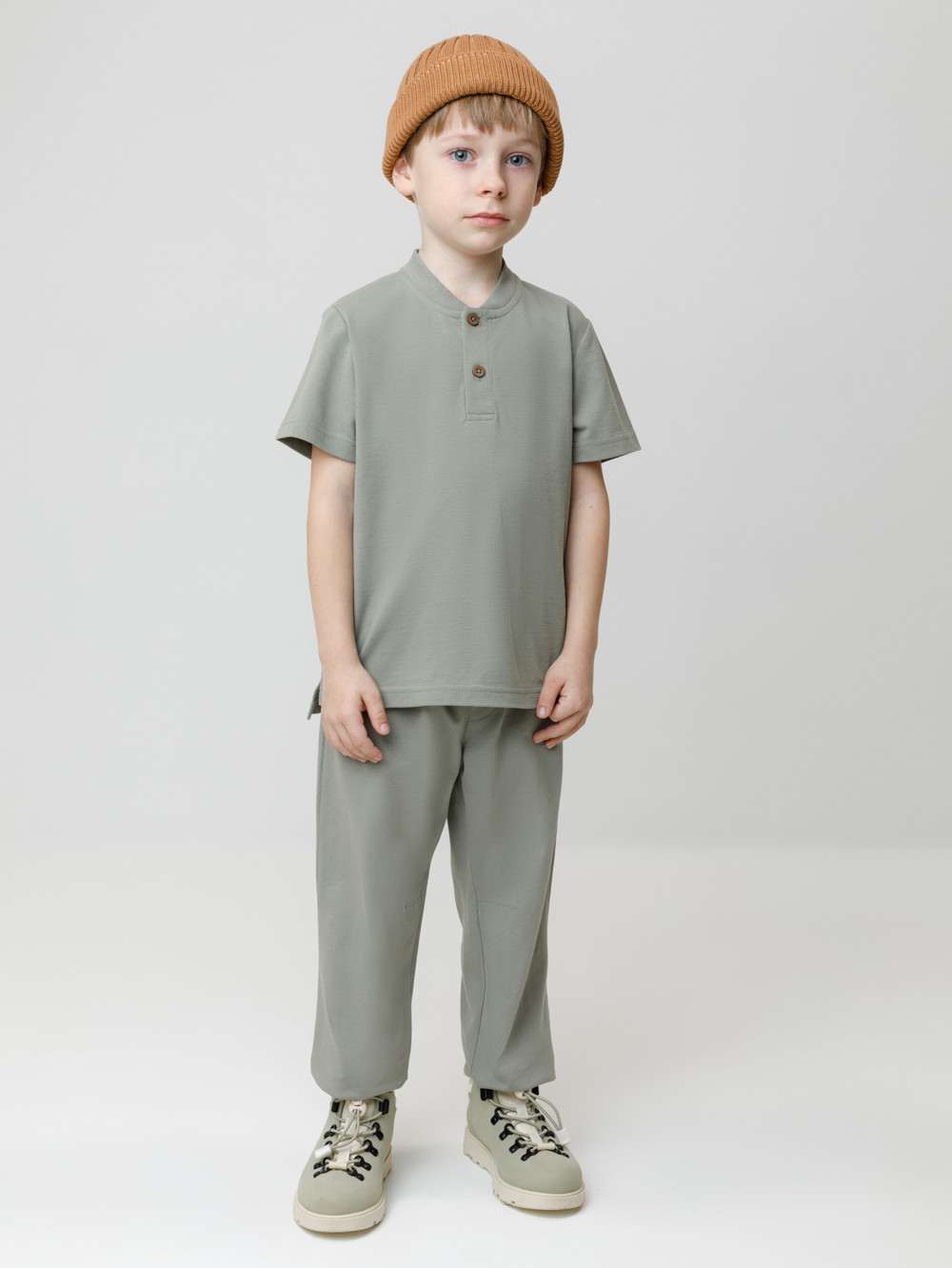 Брюки для мальчика, артикул: КР 400742, цвет: хаки