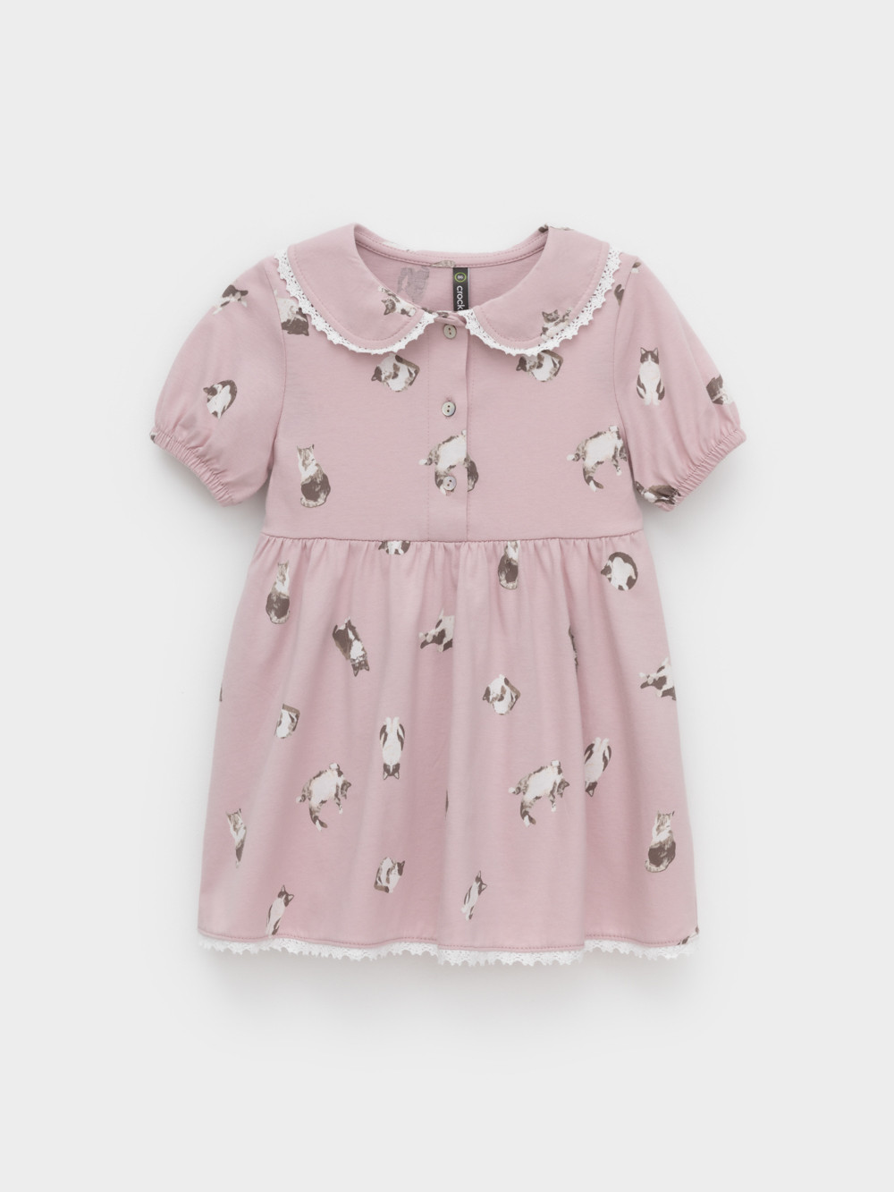 Платье для девочки, артикул: КР 5932, цвет: розовый