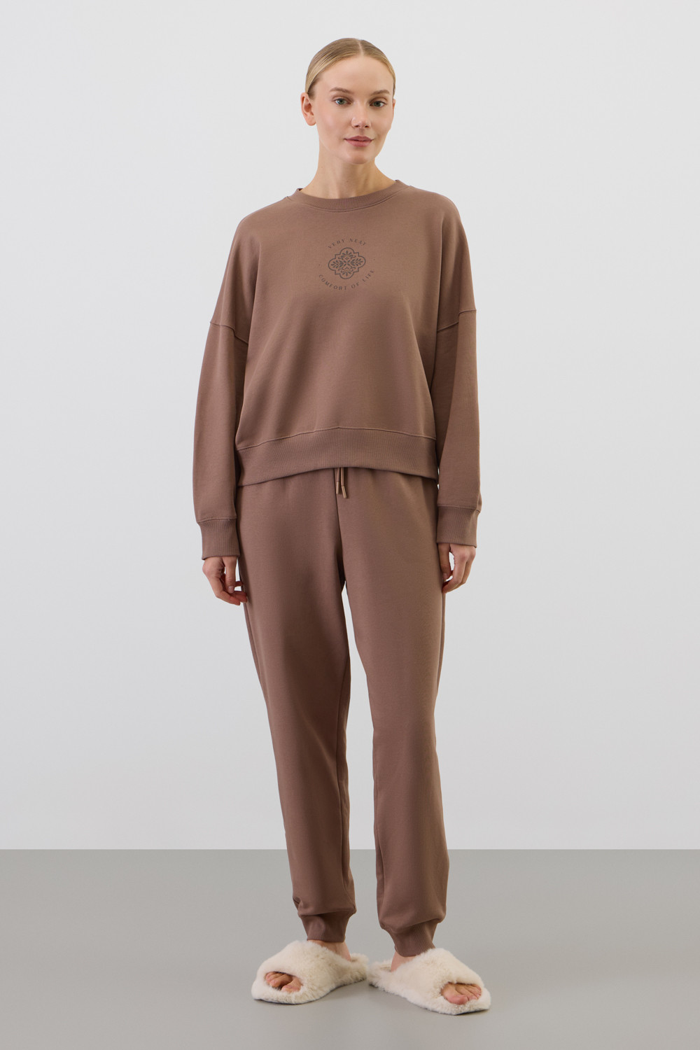 Комплекты для дома для мам, артикул: Е 20198, цвет: коричневый