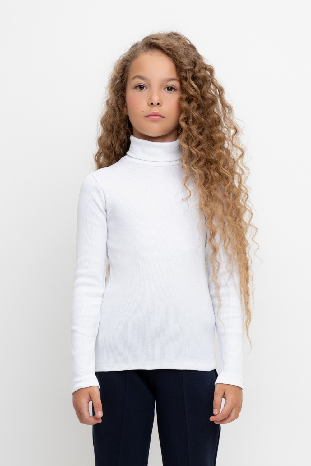 Водолазки, артикул: К 301477, цвет: белый
