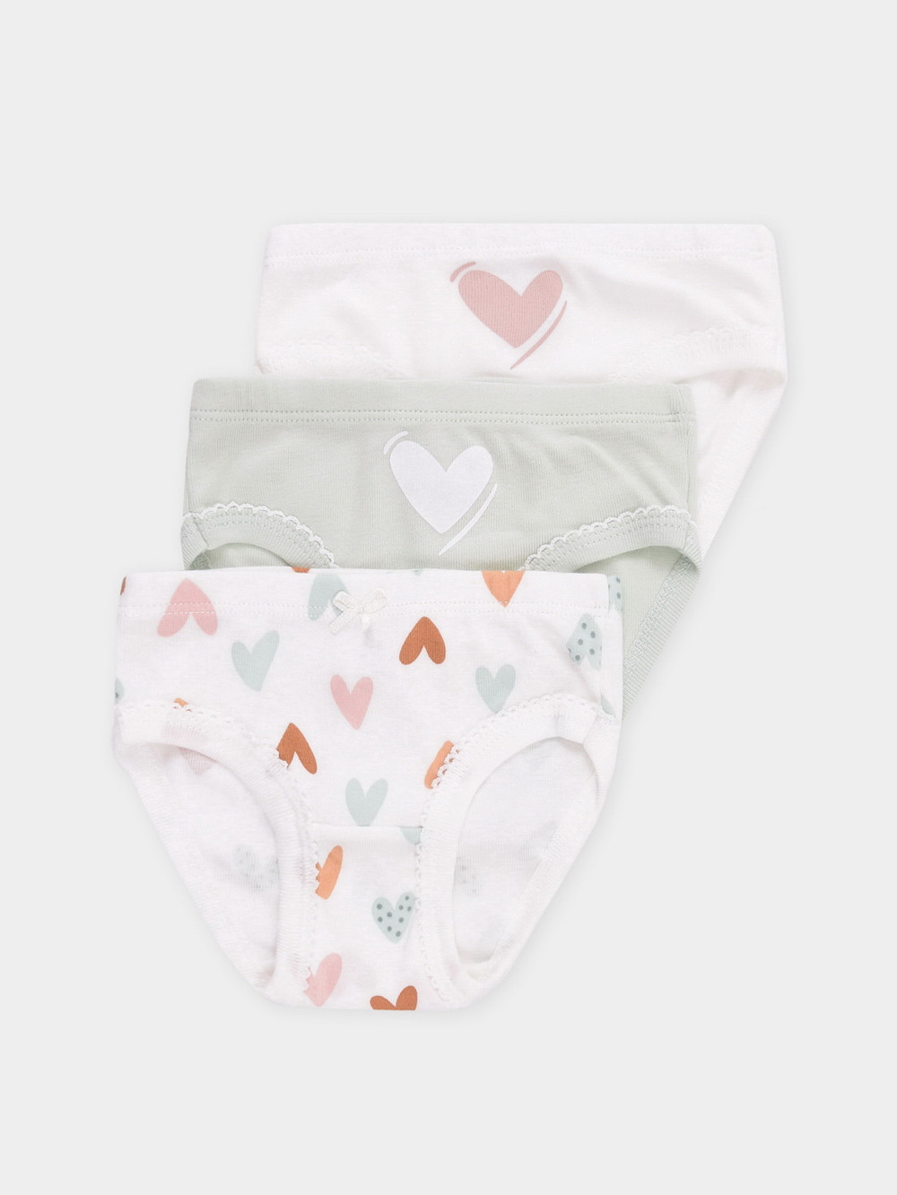 Трусы для девочки, артикул: К 1978-3уп, цвет: голубой