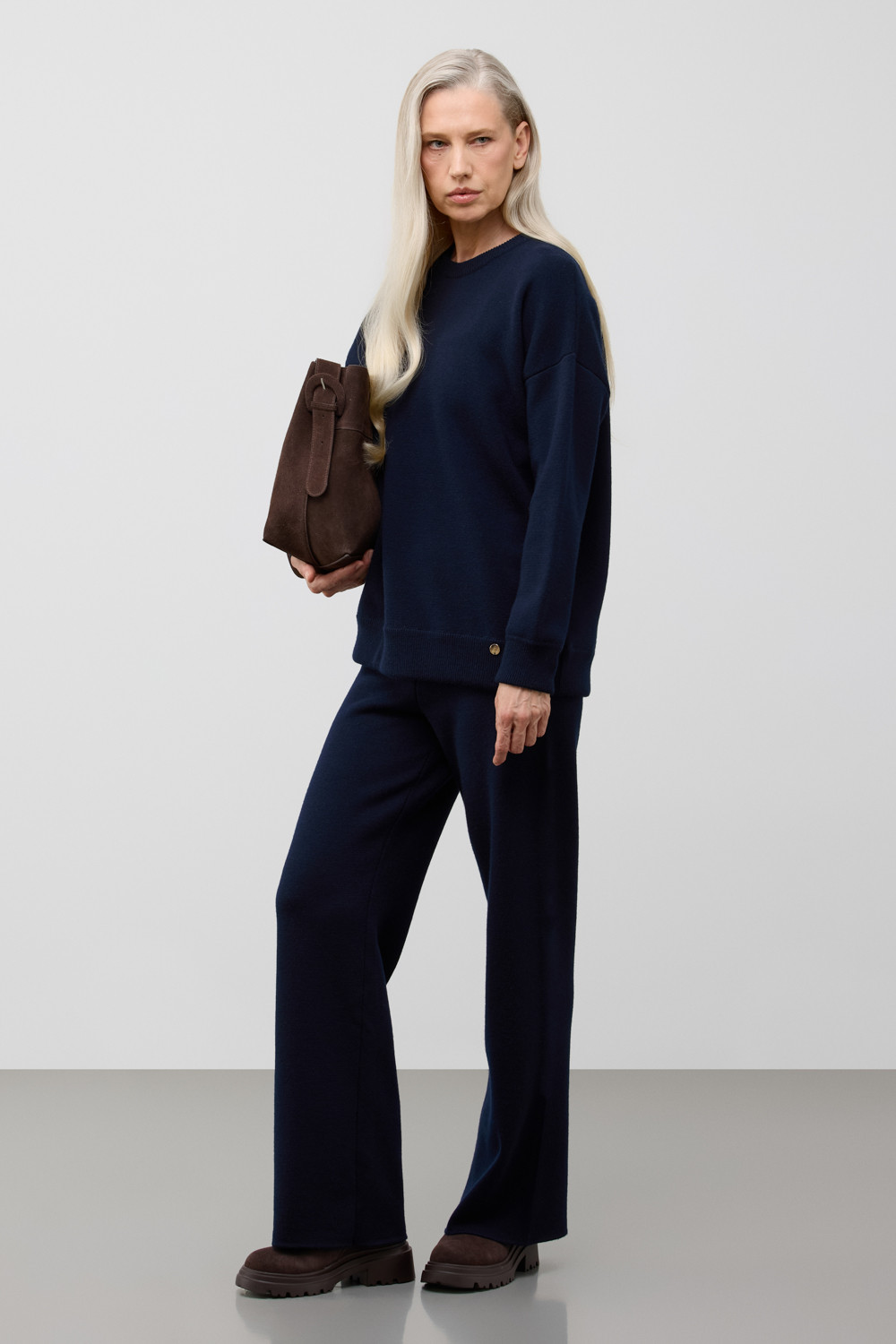 Джемперы женские для мам, артикул: ЕВ 30241/ш, цвет: синий