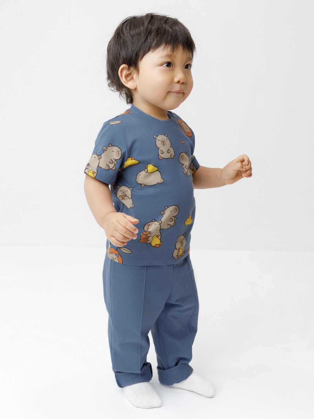 Брюки для мальчика, артикул: КР 400947, цвет: синий