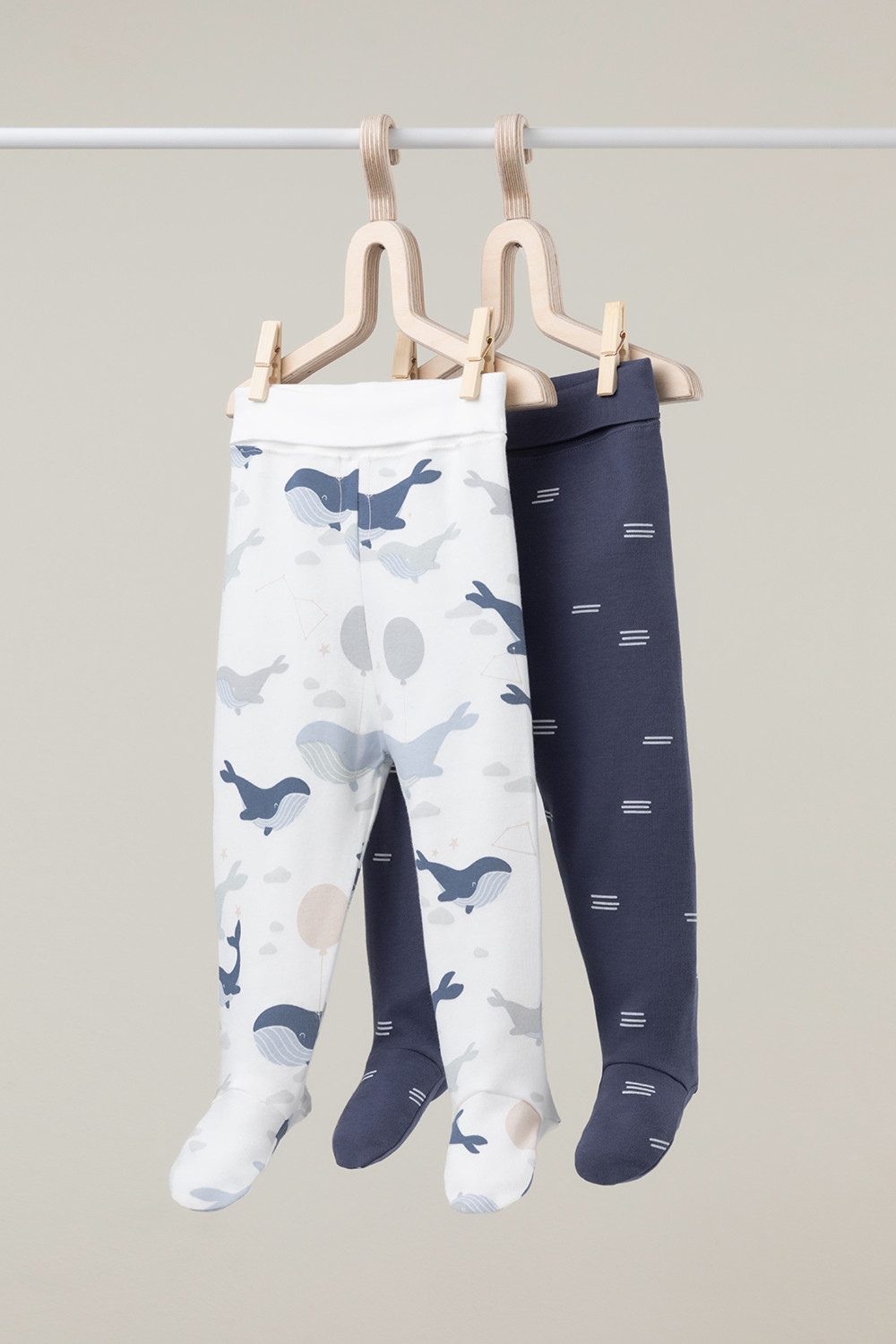 Ползунки для новорожденных, артикул: К 400220-2уп, цвет: синий