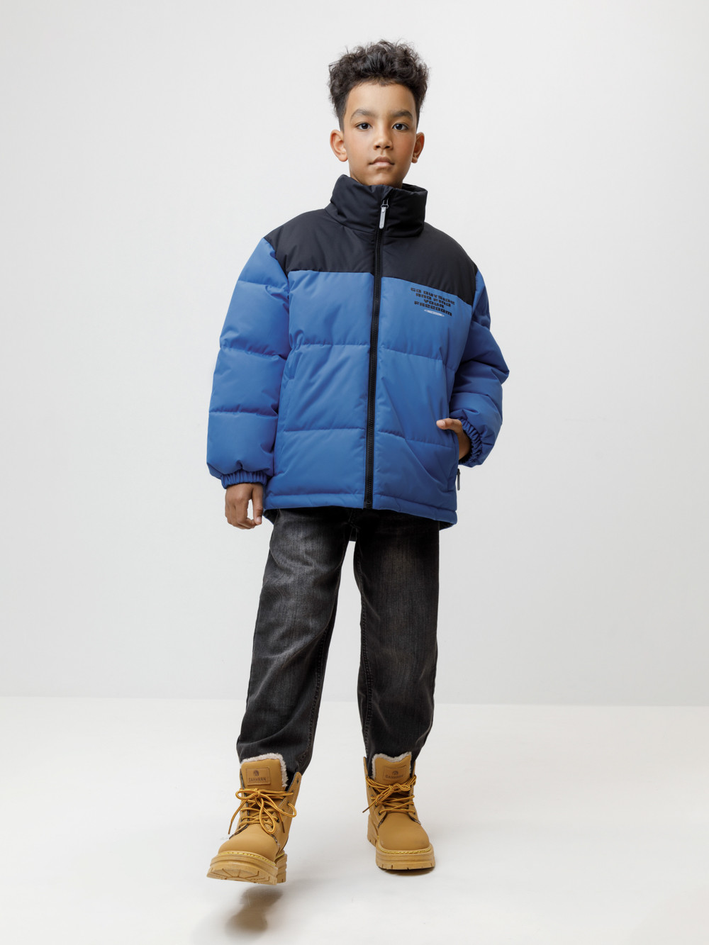 Куртки для мальчика, артикул: ВК 30167/1 ГР, цвет: синий