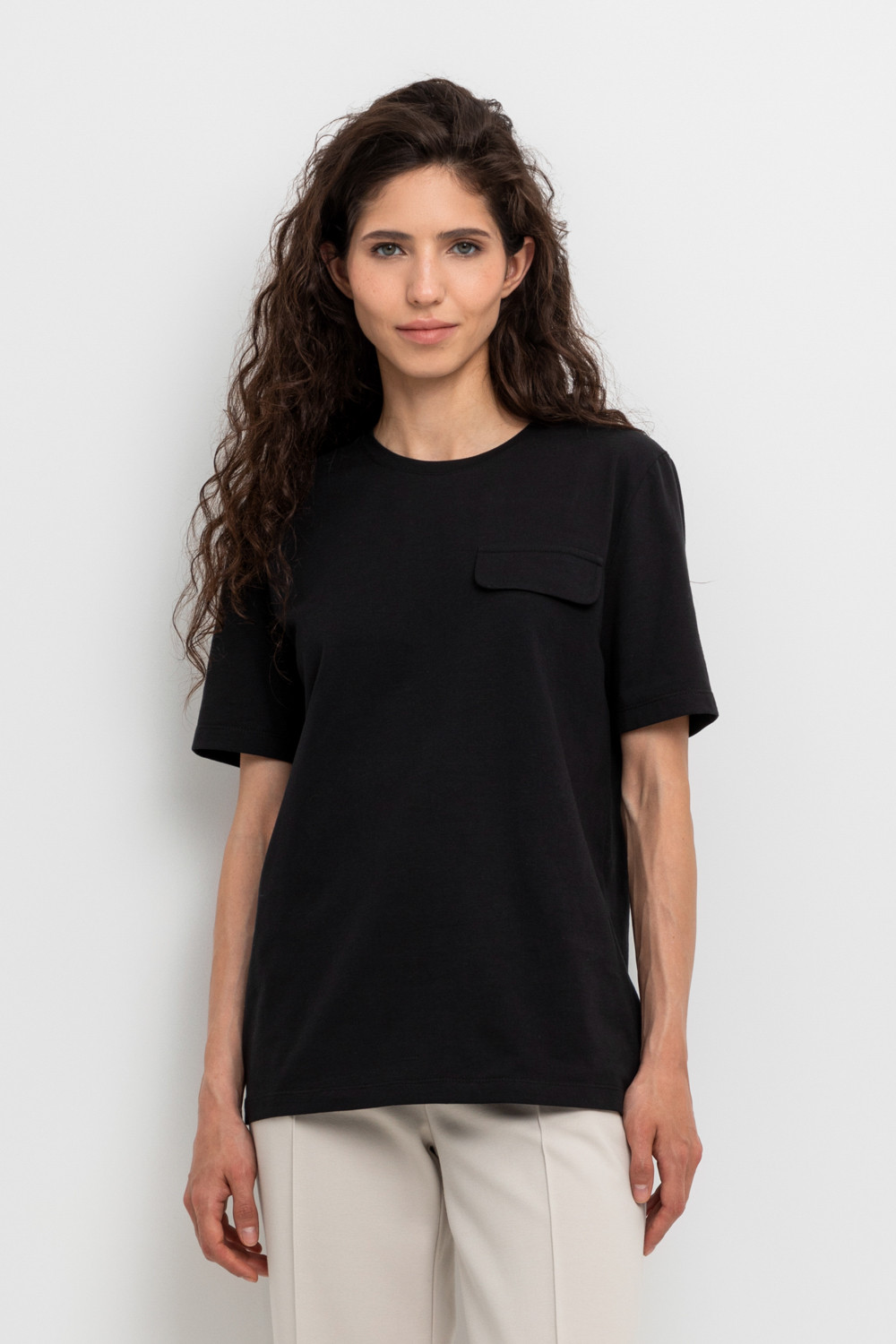 Футболки женские для мам, артикул: ЕВТ 3201, цвет: черный3