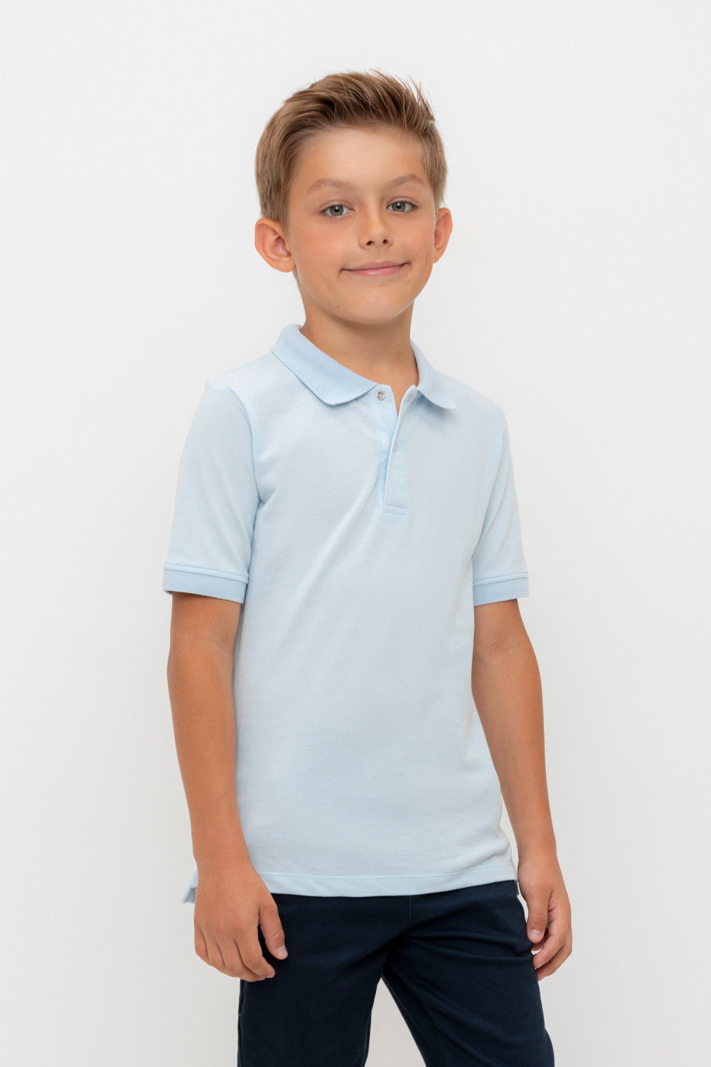 Джемпер для мальчика, артикул: К 302498, цвет: светло-голубой