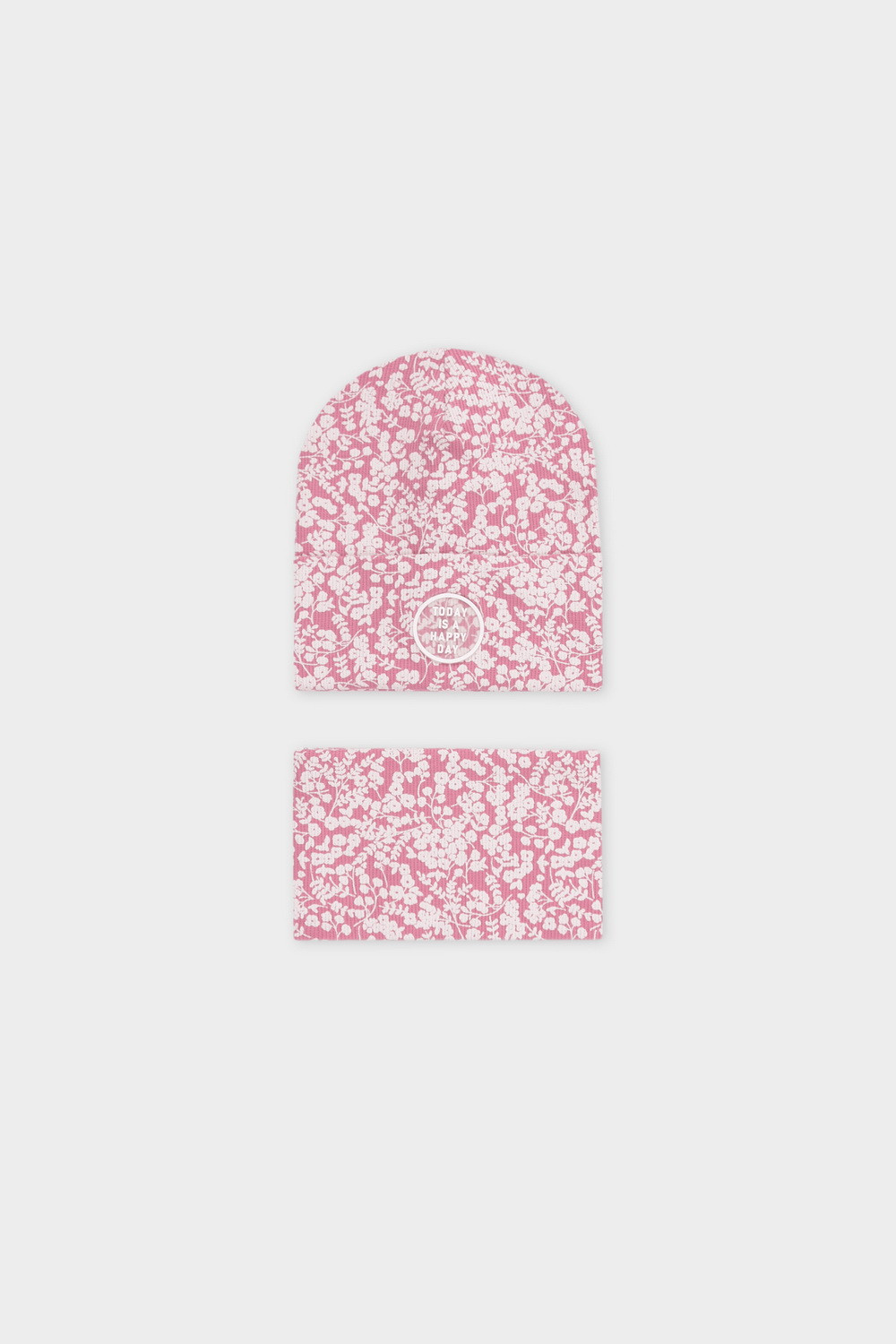 Шапка для девочки, артикул: К 8171, цвет: розовый