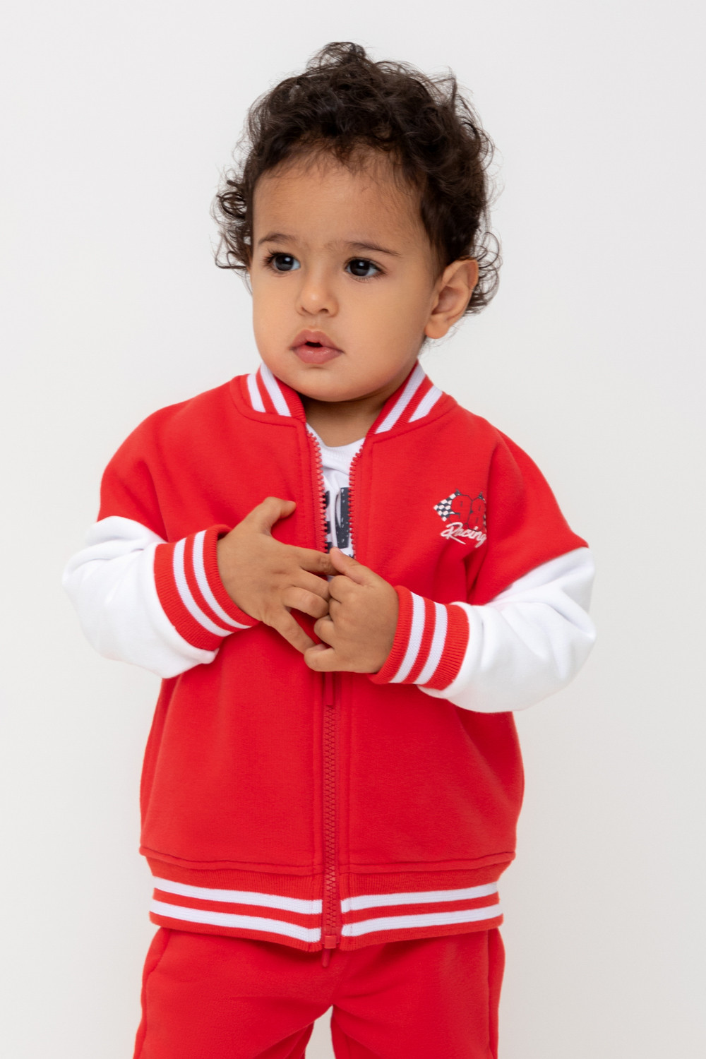 Жакет для мальчика, артикул: КР 302720, цвет: красный